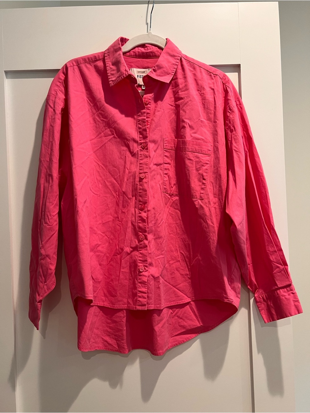 pistola Bright Hot Pink Button-Down Shirt